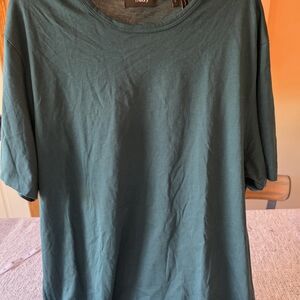 Theory Teal Short Sleeve Tee